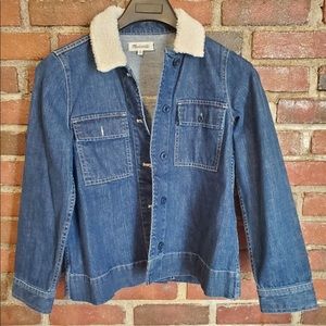 Madewell L jean jacket great condition